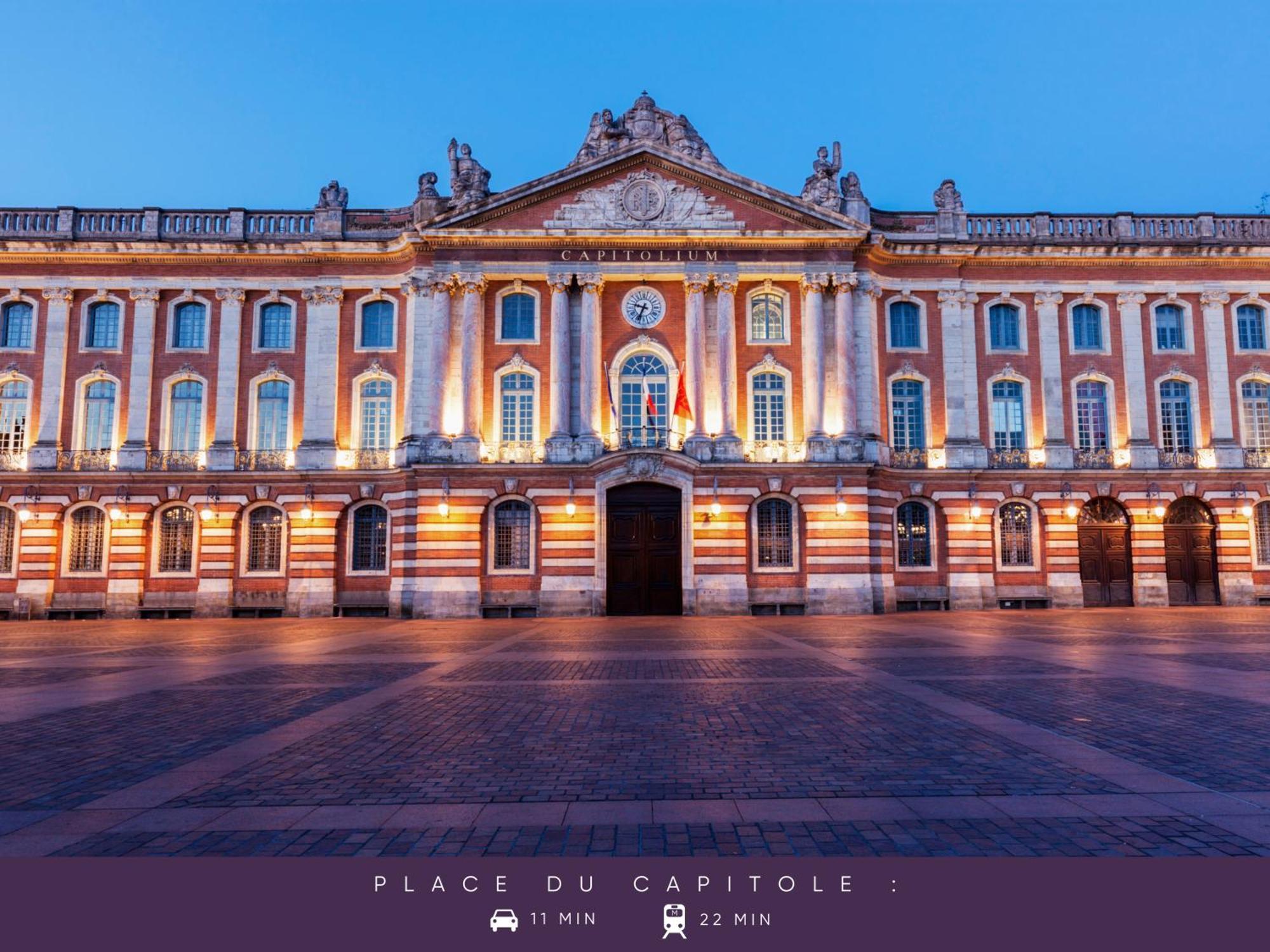 La Belle - Metro - Parking - Arrivee Autonome Apartment Toulouse
